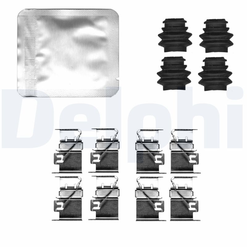 DELPHI Tilbehørssæt, skivebremsebelægning lx0831 for HYUNDAI