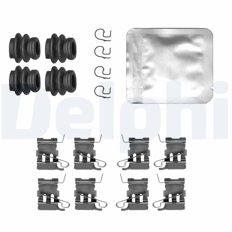 DELPHI Tilbehørssæt, skivebremsebelægning lx0829 for TOYOTA