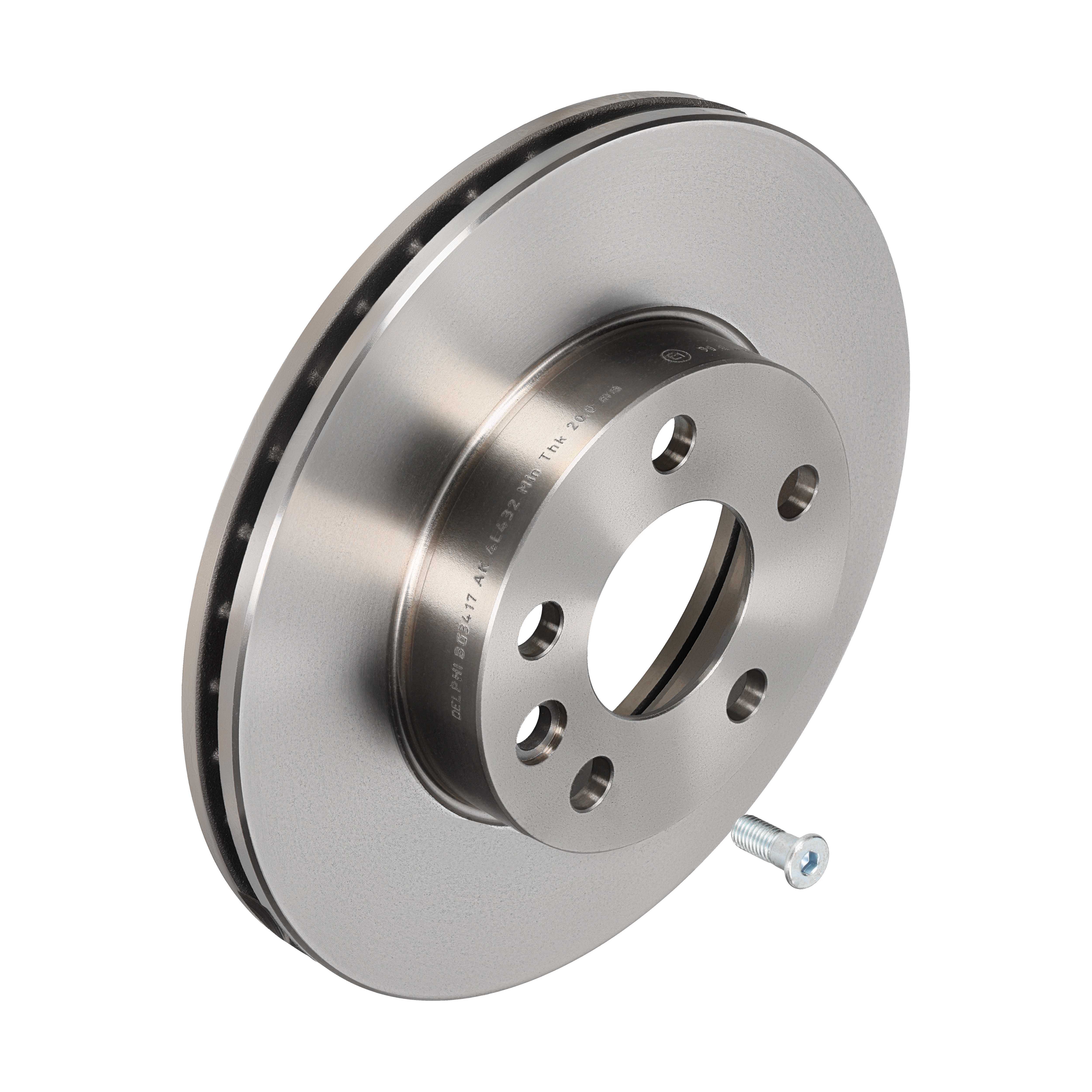 DELPHI Bremseskive bg3417 280mm 24mm for VW