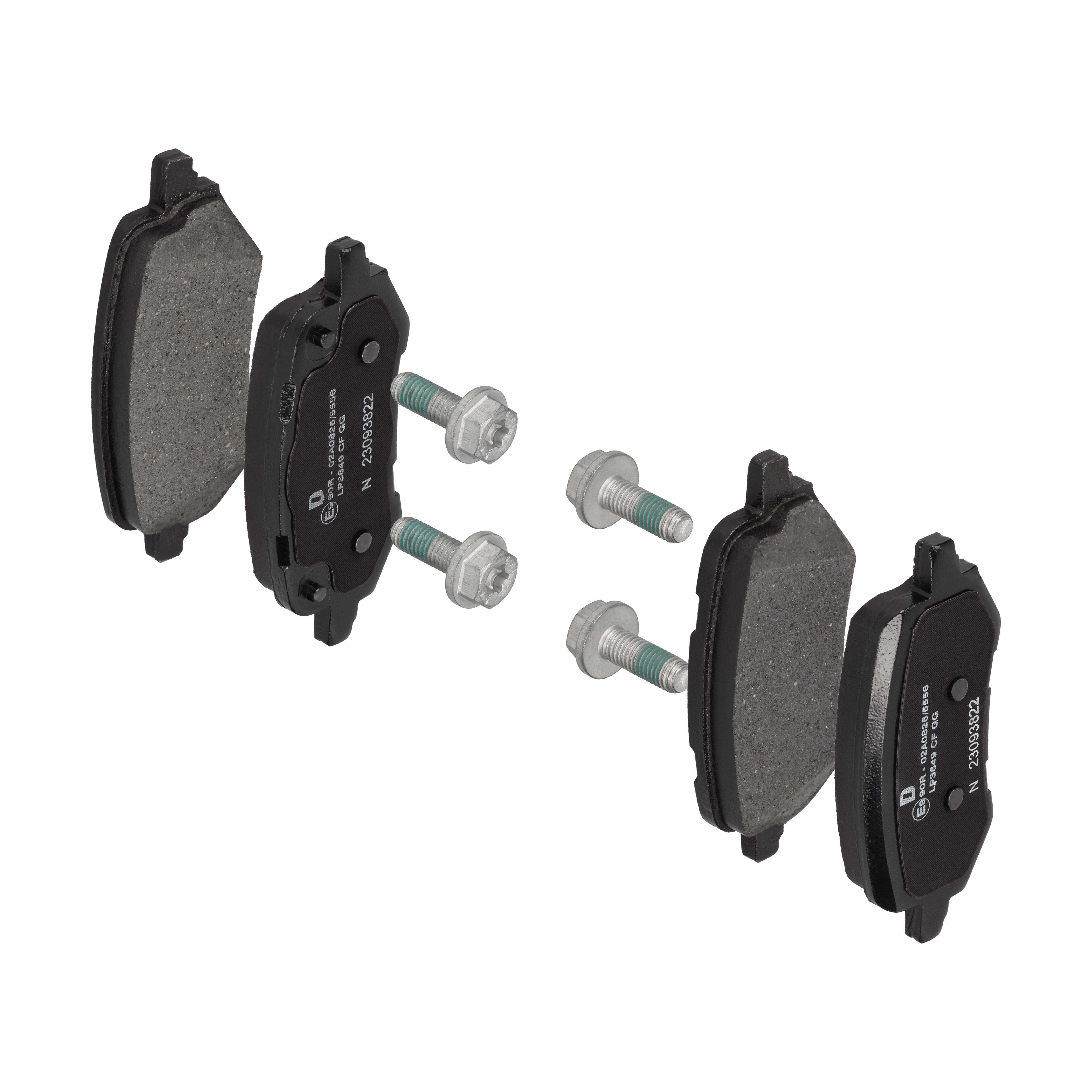 DELPHI Bremseklodser lp3649 for FORD