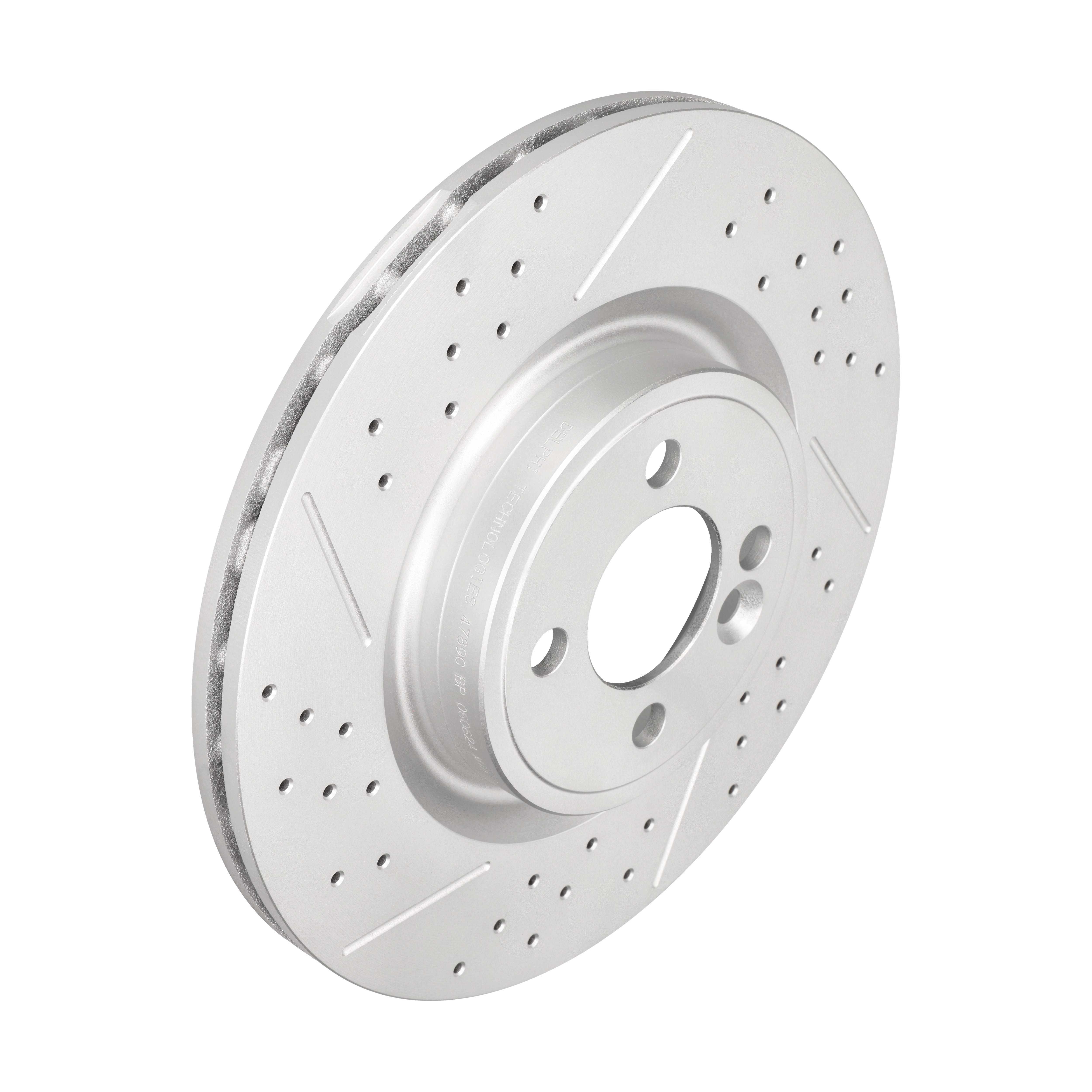 DELPHI Bremseskive bg4789c lukket/perforeret 316mm 22mm for MINI