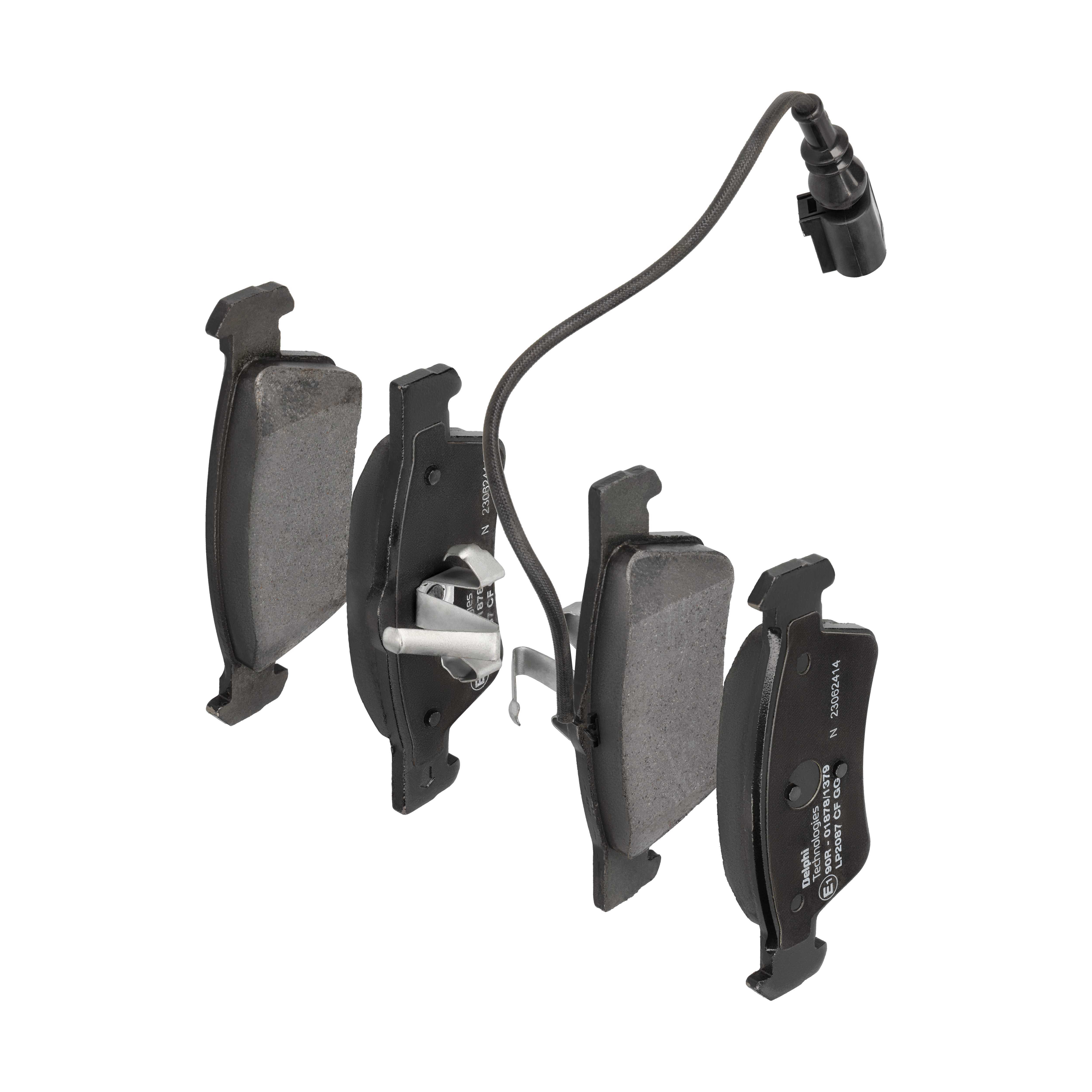 DELPHI Bremseklodser lp2087 for VW