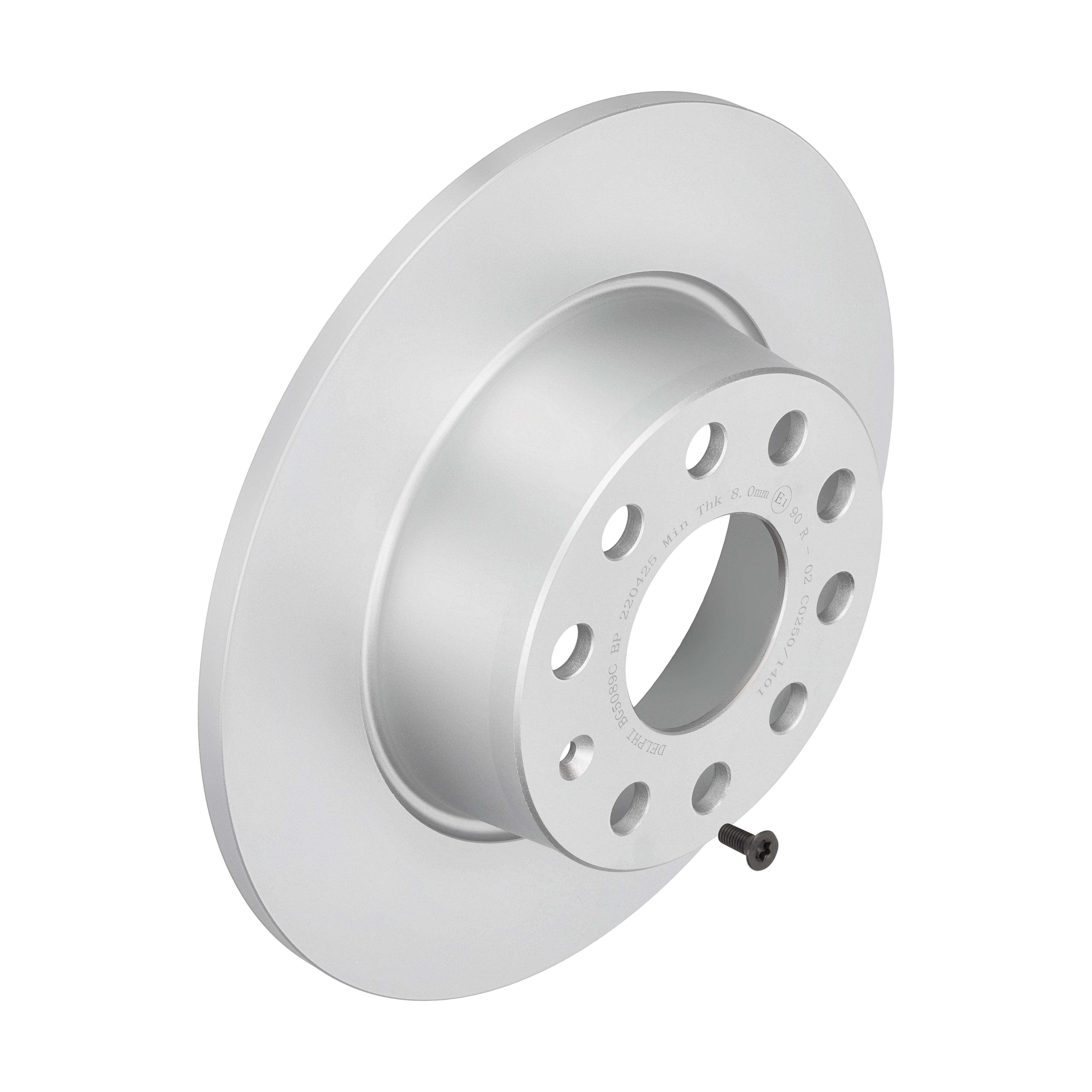 DELPHI Bremseskive bg5089c 272mm 10mm for VW SEAT SKODA (SVW)