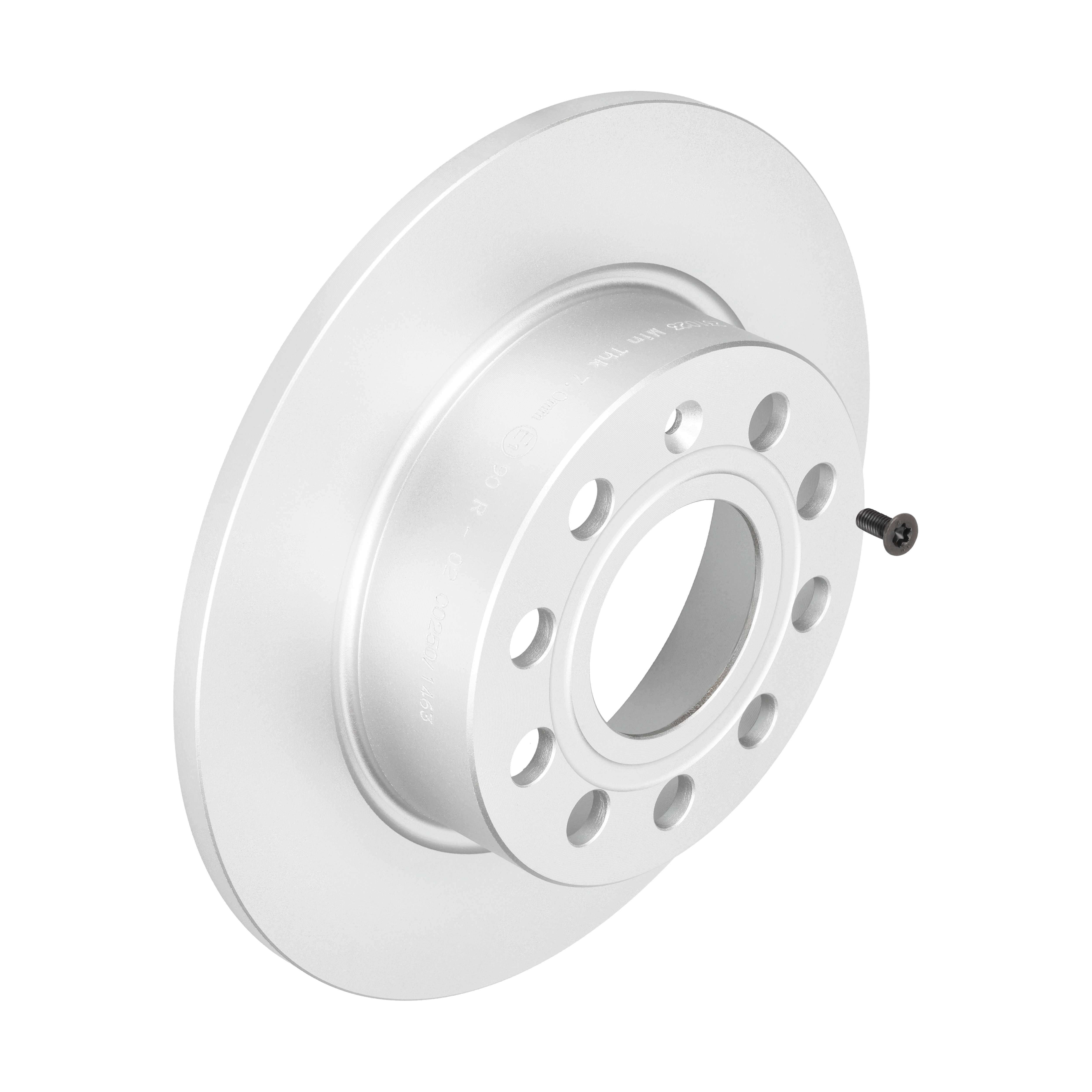 DELPHI Bremseskive bg5019c 253mm 10mm for VW SKODA (SVW)
