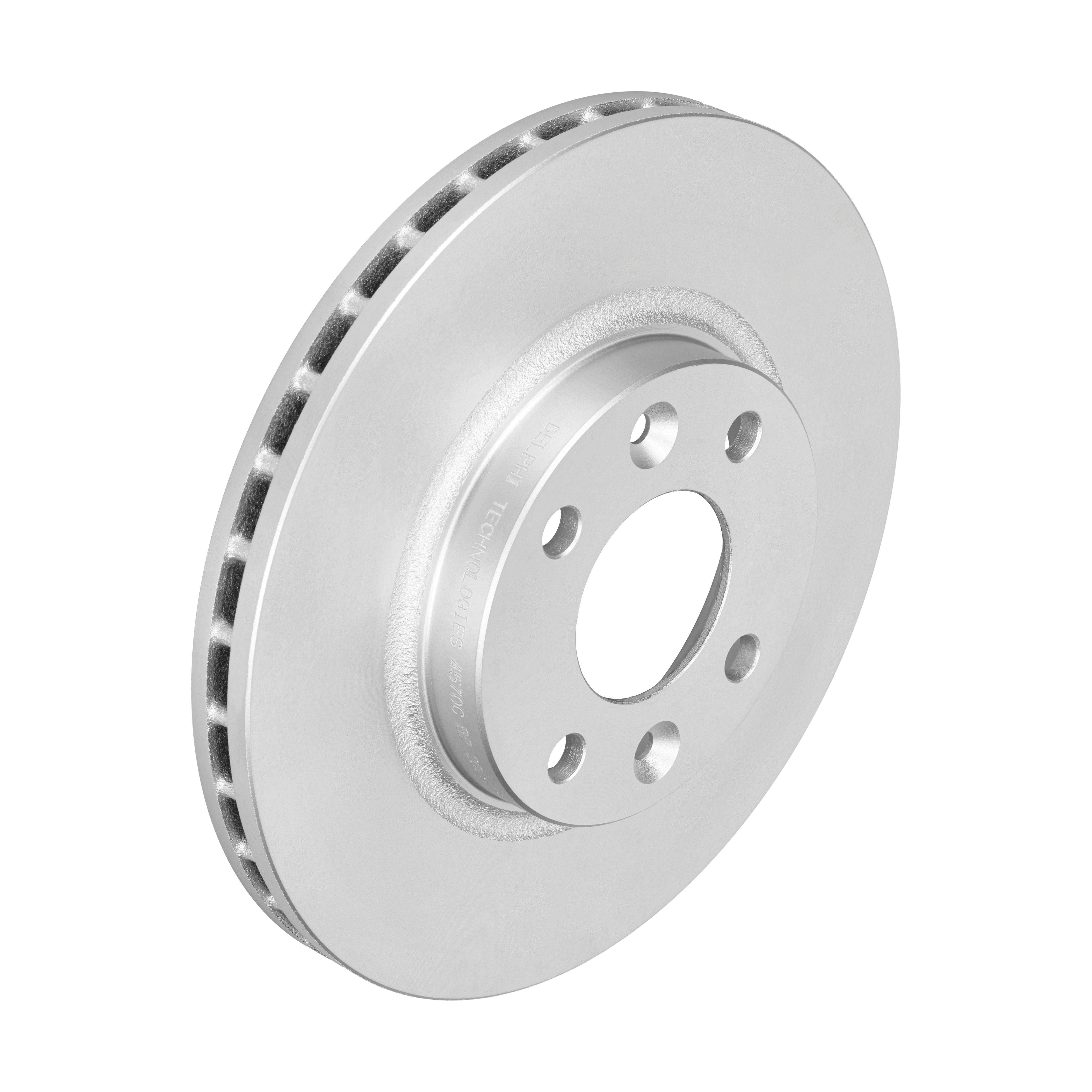 DELPHI Bremseskive bg4570c 258mm 22mm for RENAULT DACIA
