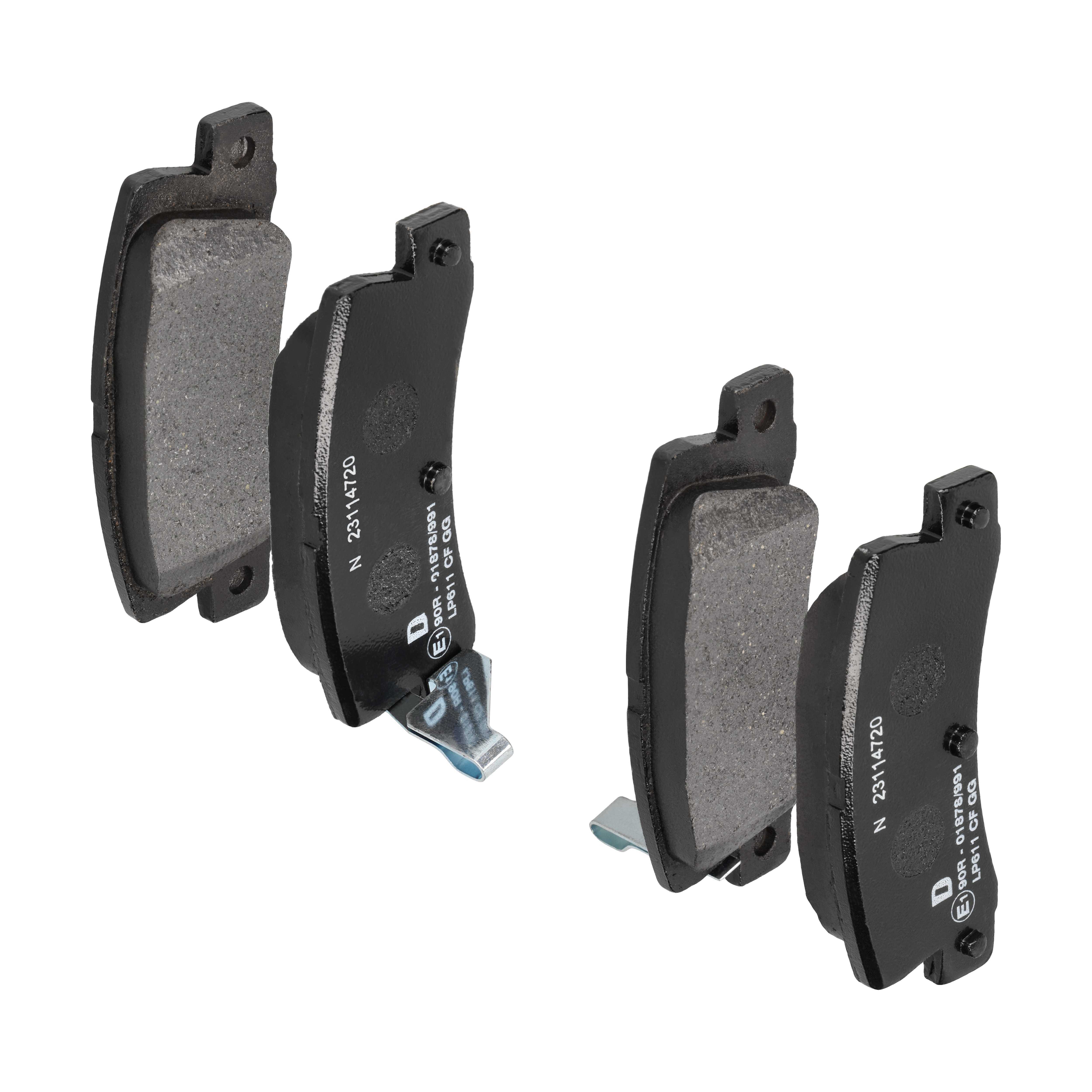 DELPHI Bremseklodser lp611 for TOYOTA LEXUS