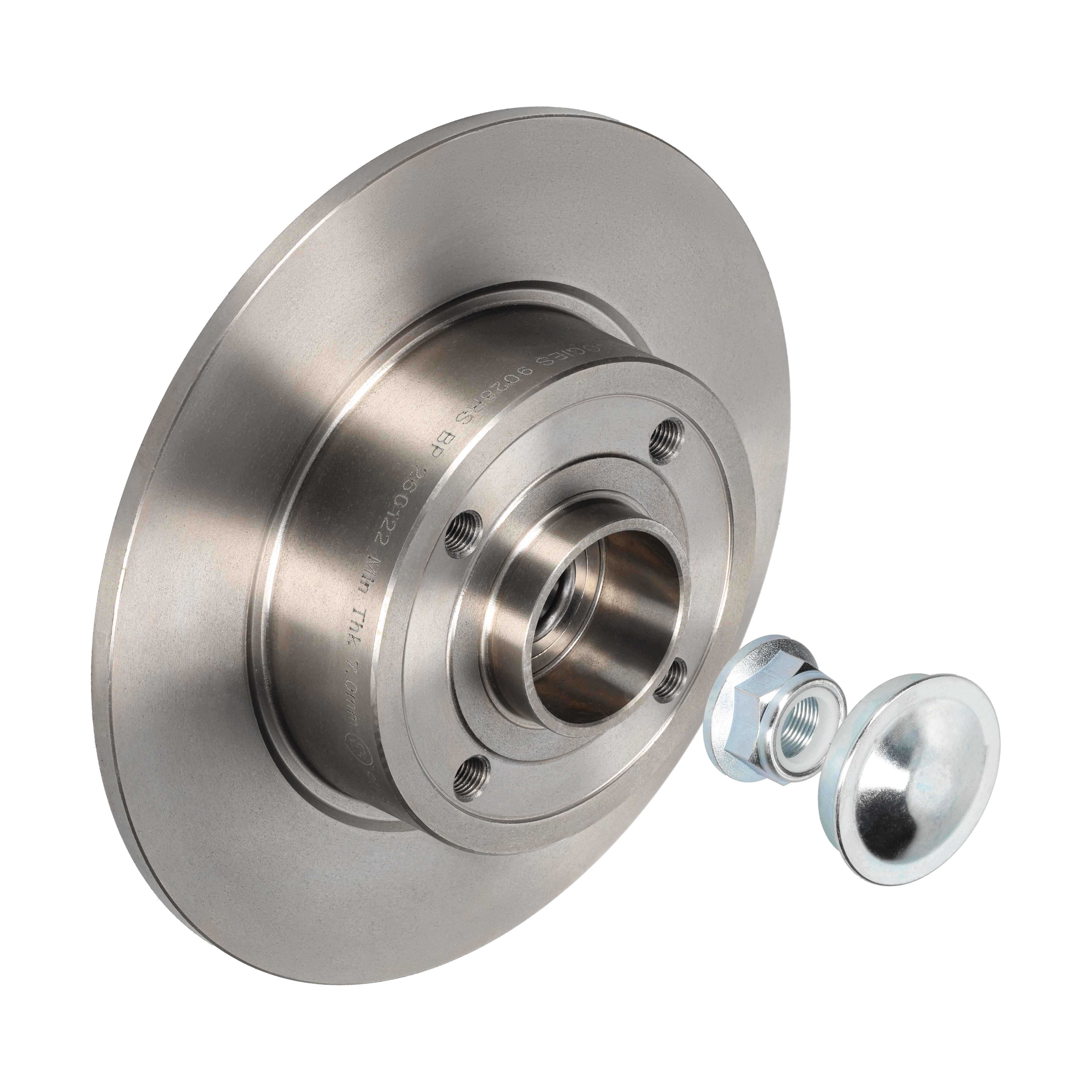 DELPHI Bremseskive bg9028rs 240mm 8mm for RENAULT