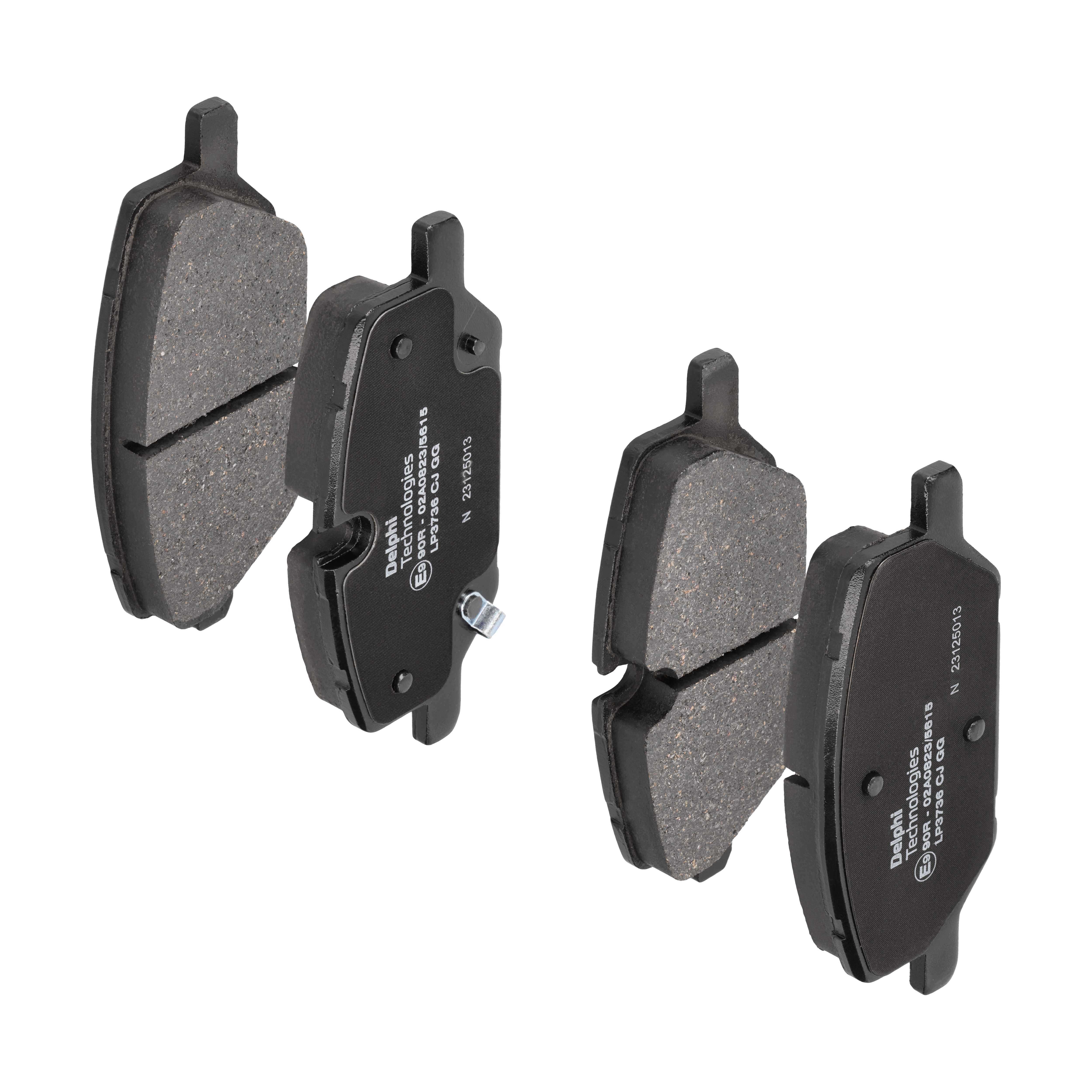 DELPHI Bremseklodser lp3736 for VAUXHALL