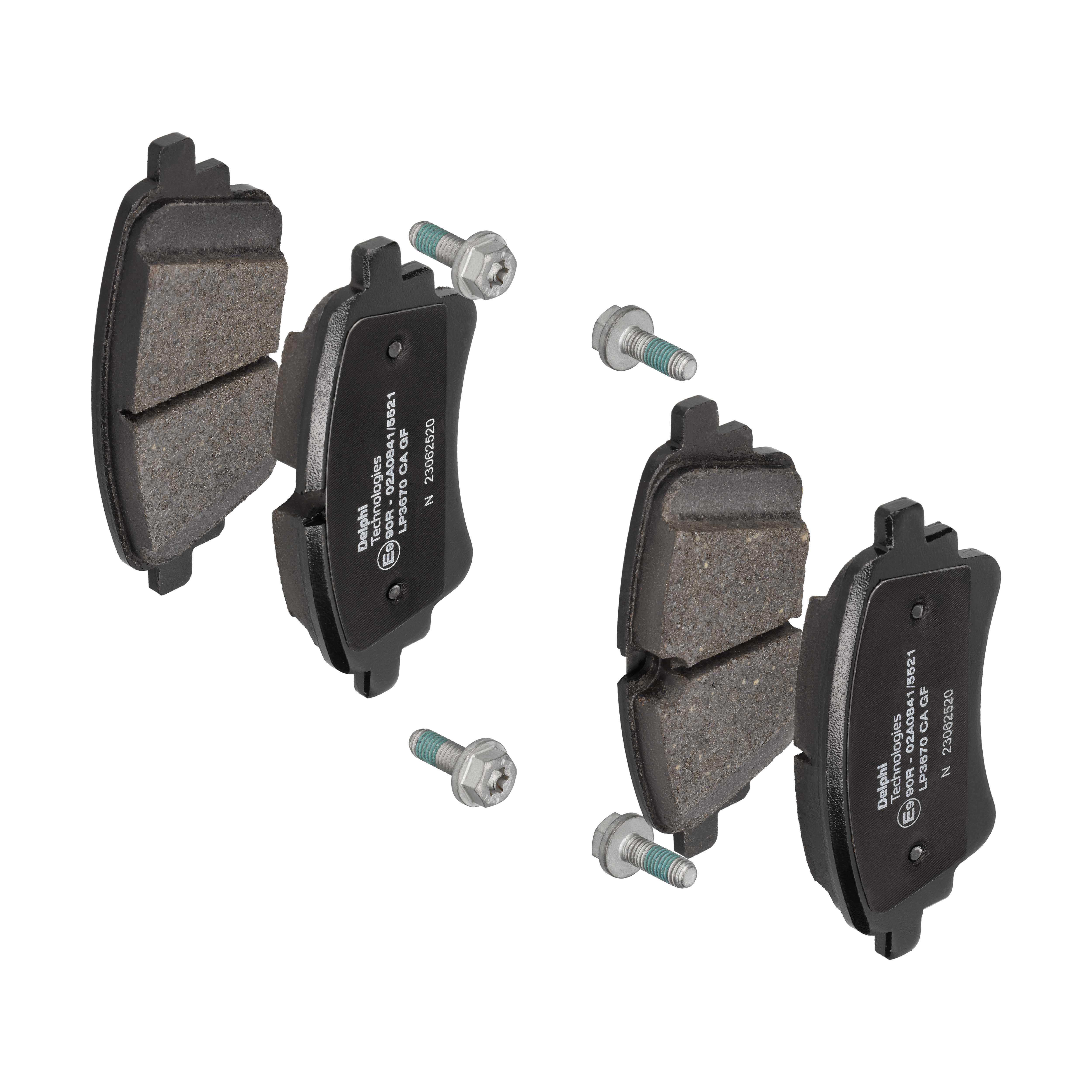 DELPHI Bremseklodser lp3670 for AUDI AUDI (FAW) VW
