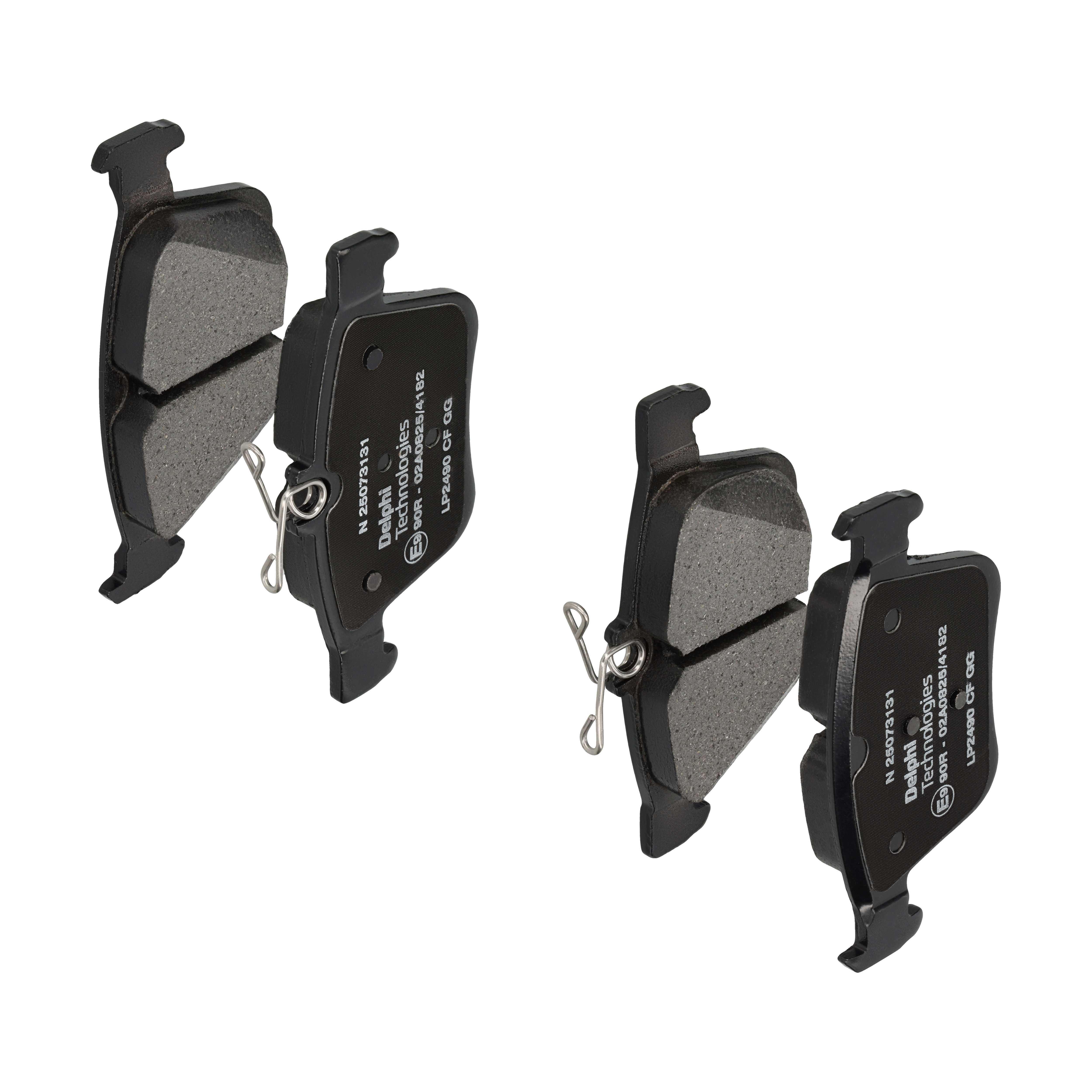 DELPHI Bremseklodser lp2490 for ROEWE (SAIC) VW