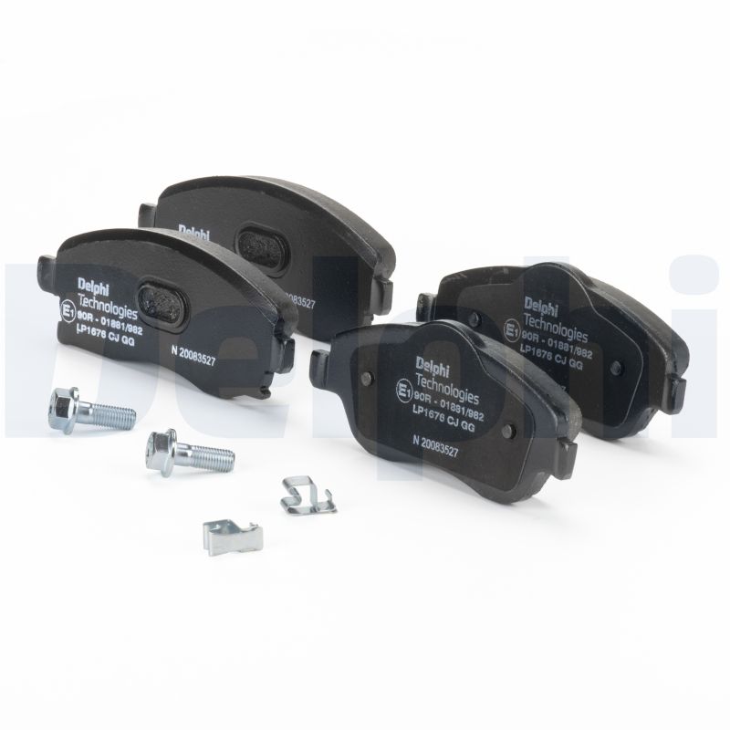 DELPHI Bremseklodser lp1676 for OPEL VAUXHALL