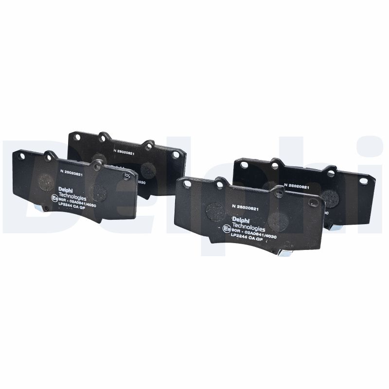 DELPHI Bremseklodser lp2244 for TOYOTA