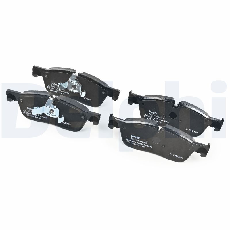 DELPHI Bremseklodser lp3166 for JAGUAR LAND ROVER