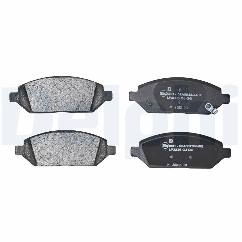 DELPHI Bremseklodser lp3236 for OPEL VAUXHALL