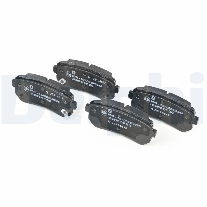DELPHI Bremseklodser lp3576 for KIA HYUNDAI KIA (DYK) HYUNDAI (BEIJING)