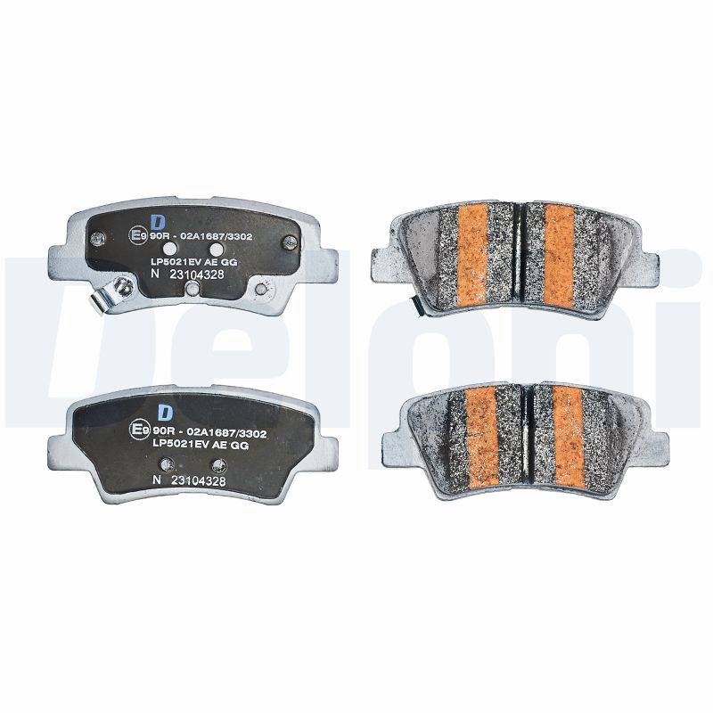 DELPHI Bremseklodser lp5021ev for HYUNDAI KIA