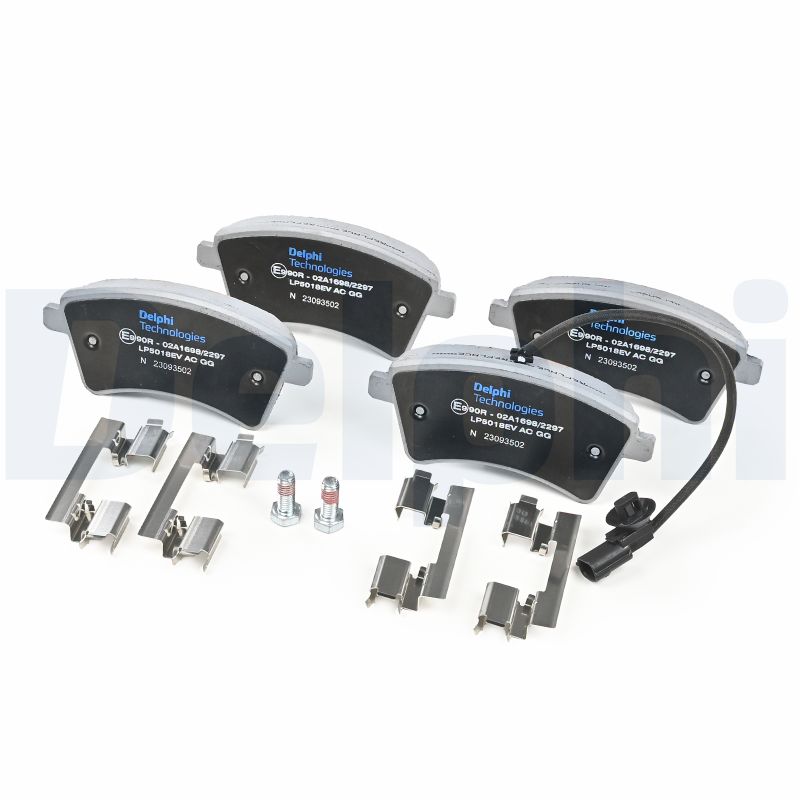 DELPHI Bremseklodser lp5018ev for RENAULT