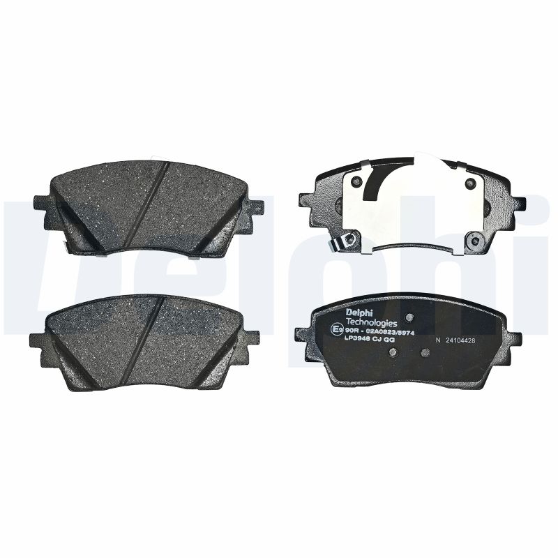 DELPHI Bremseklodser LP3948 for HYUNDAI