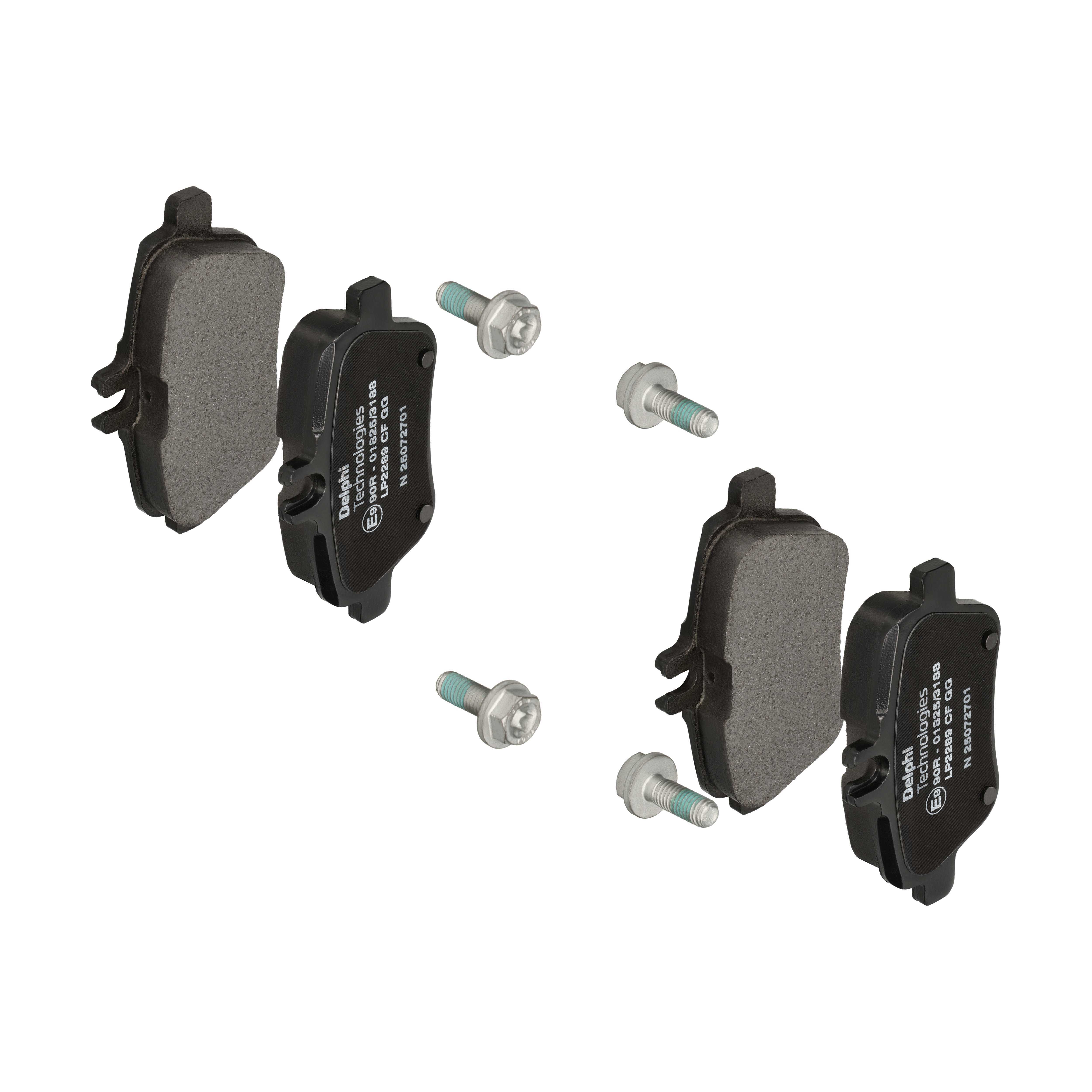 DELPHI Bremseklodser lp2289 for MERCEDES-BENZ INFINITI