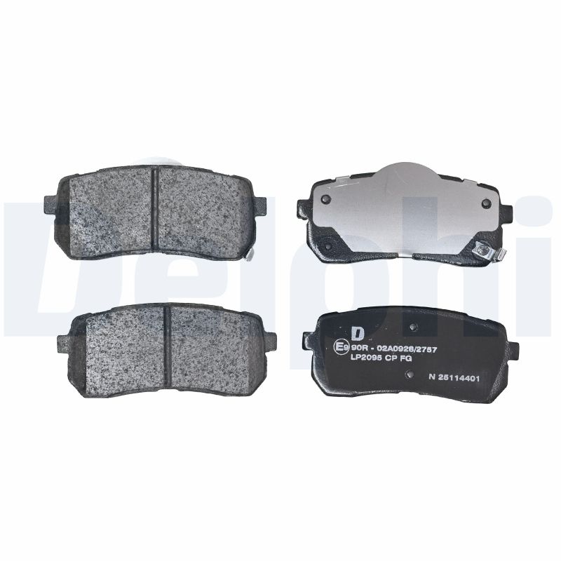 DELPHI Bremseklodser lp2095 for HYUNDAI KIA