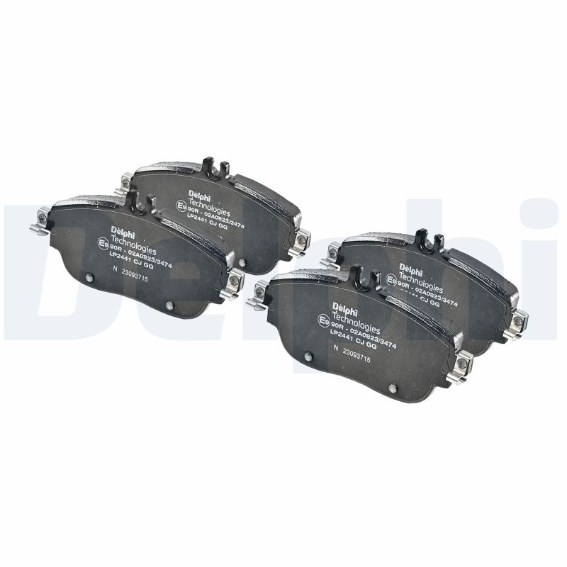 DELPHI Bremseklodser lp2441 for MERCEDES-BENZ BEIJING BENZ (BBDC) INFINITI