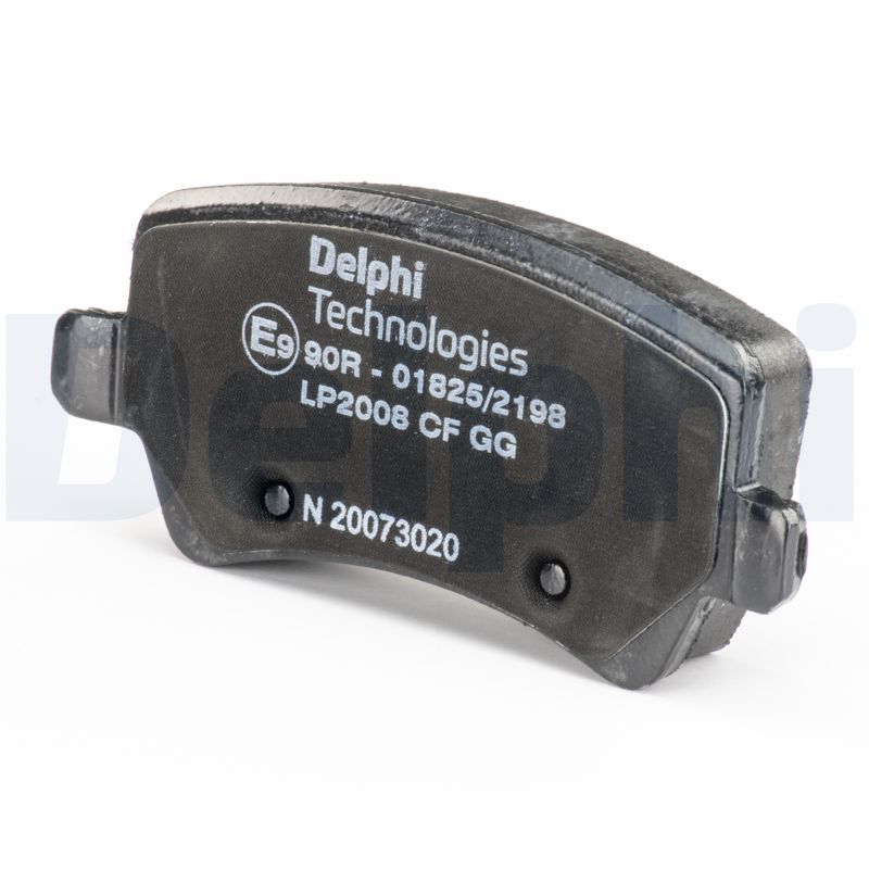 DELPHI Bremseklodser lp2008 for FORD VOLVO LAND ROVER