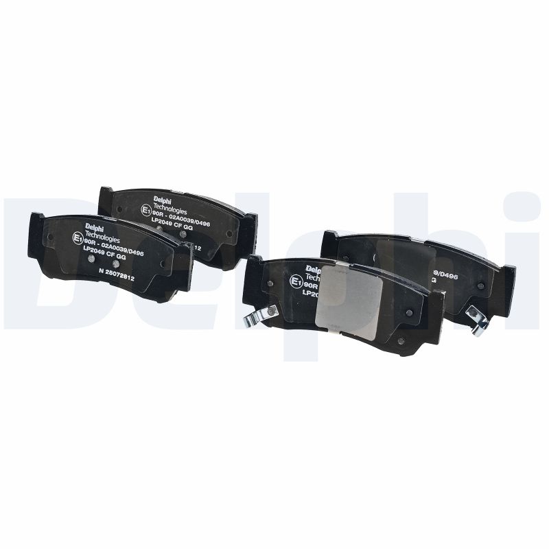 DELPHI Bremseklodser lp2049 for HYUNDAI
