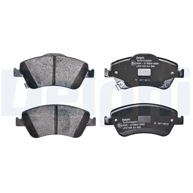 DELPHI Bremseklodser lp2102 for TOYOTA