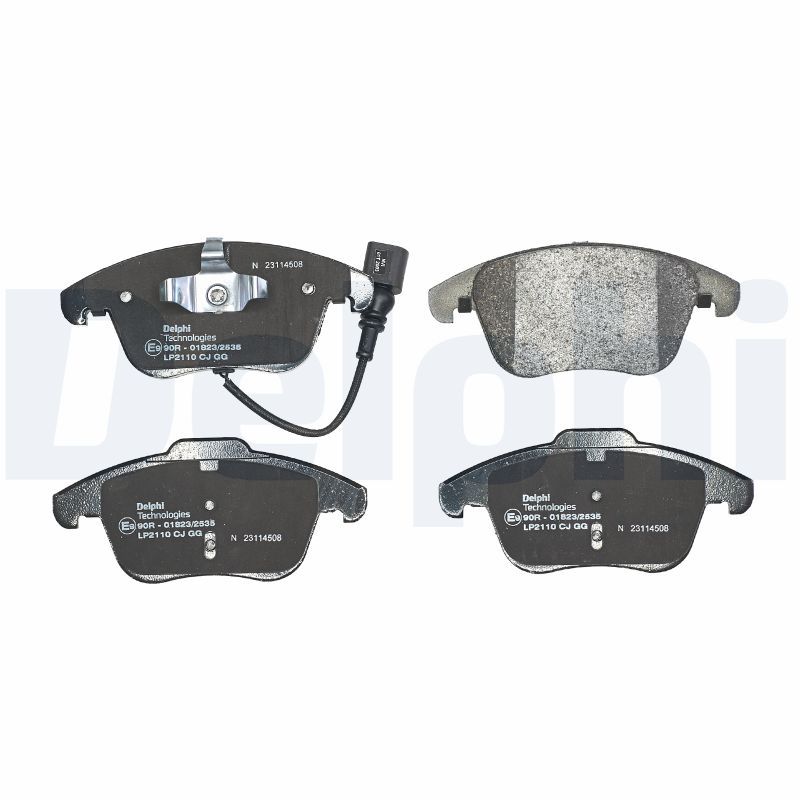 DELPHI Bremseklodser lp2110 for VW VW (SVW)