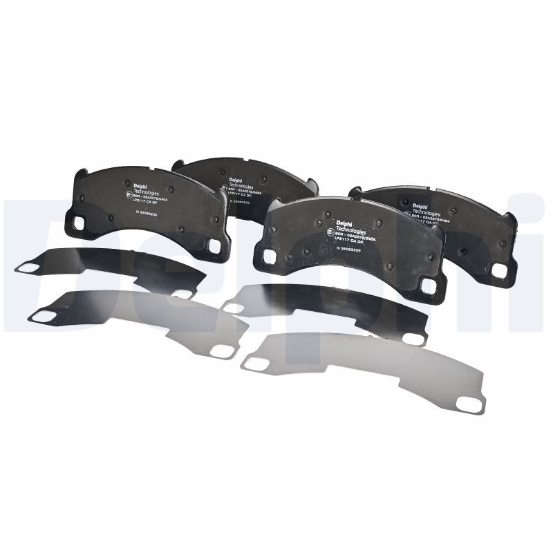 DELPHI Bremseklodser lp2117 for PORSCHE VW
