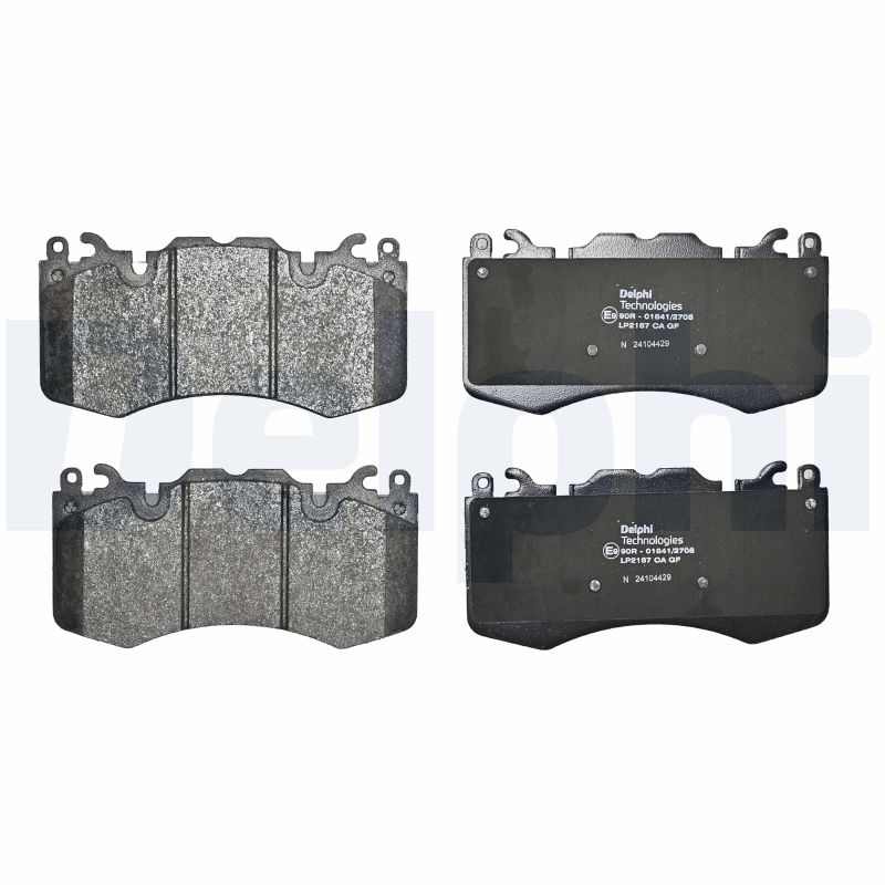 DELPHI Bremseklodser lp2187 for LAND ROVER