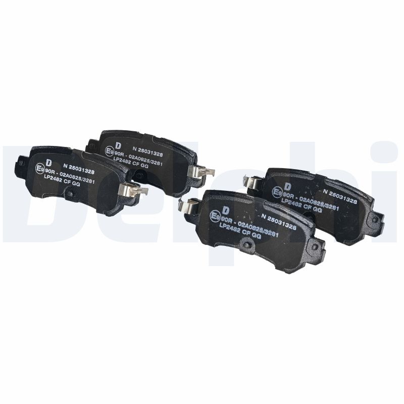 DELPHI Bremseklodser lp2482 for MAZDA