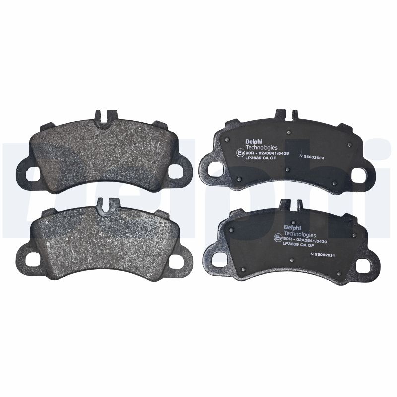 DELPHI Bremseklodser lp3639 for PORSCHE