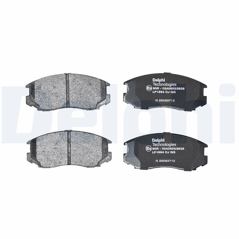 DELPHI Bremseklodser lp1594 for DAIHATSU TOYOTA MITSUBISHI PROTON