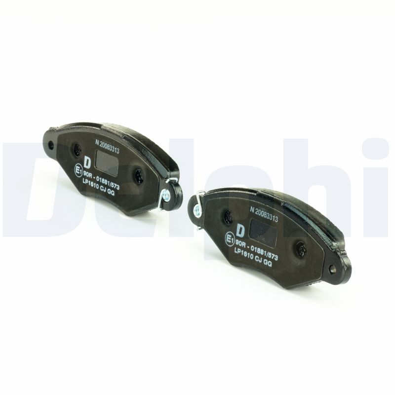 DELPHI Bremseklodser lp1610 for CITROËN PEUGEOT NISSAN RENAULT