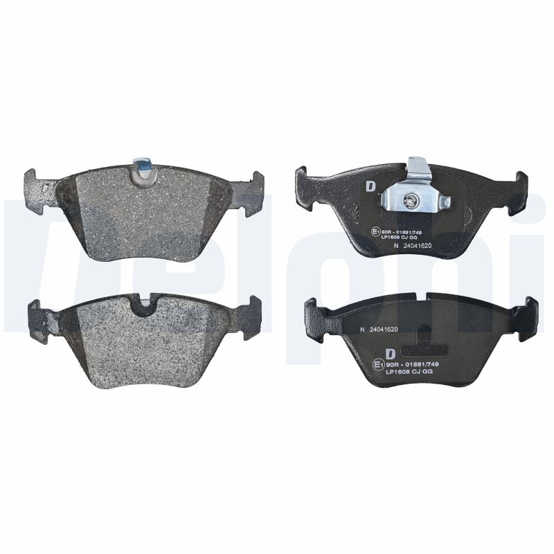 DELPHI Bremseklodser lp1608 for BMW