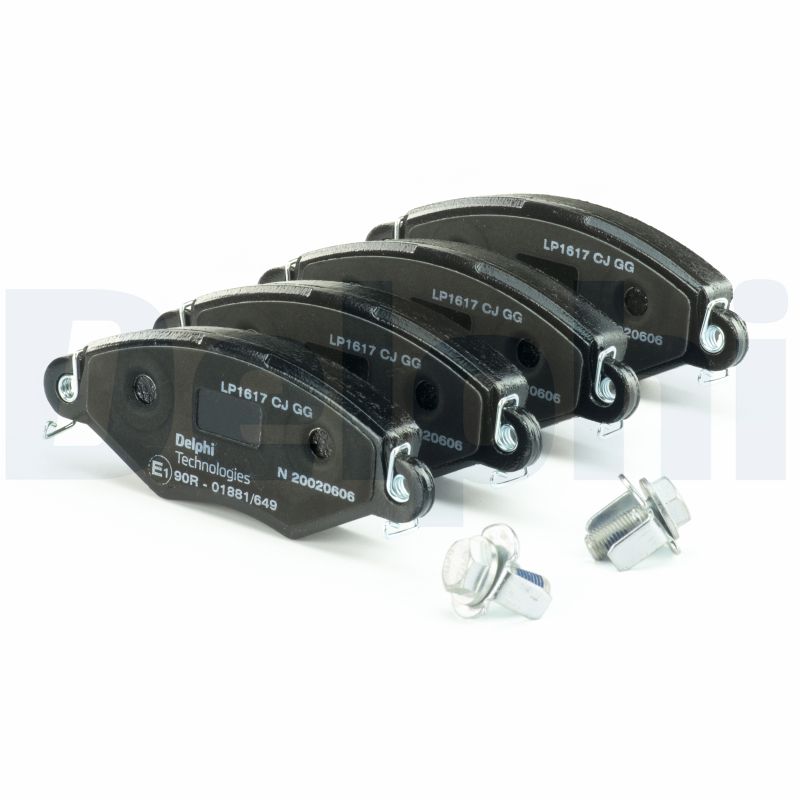 DELPHI Bremseklodser lp1617 for PEUGEOT