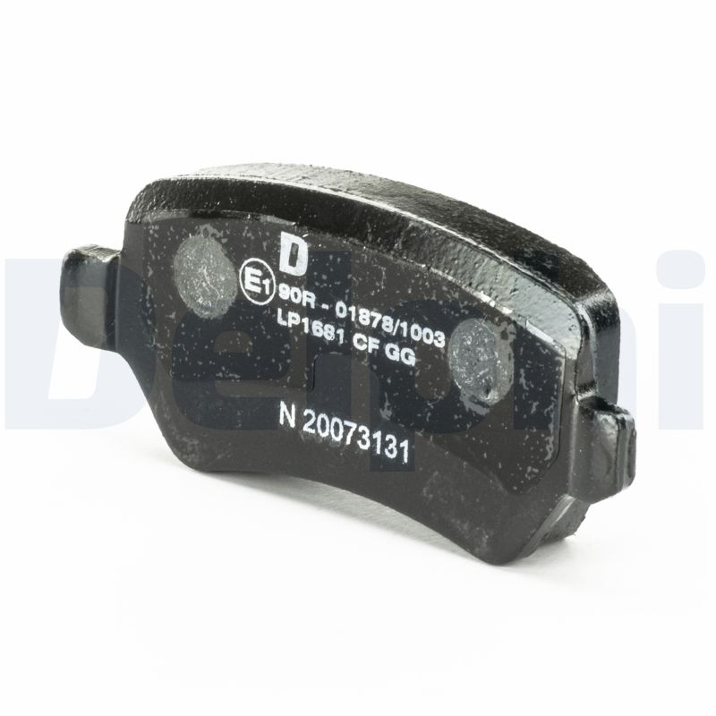 DELPHI Bremseklodser lp1681 for OPEL