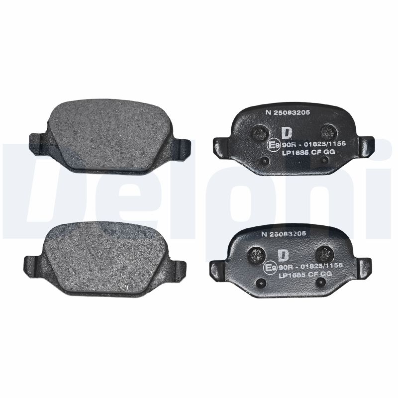 DELPHI Bremseklodser lp1685 for LANCIA ALFA ROMEO FIAT