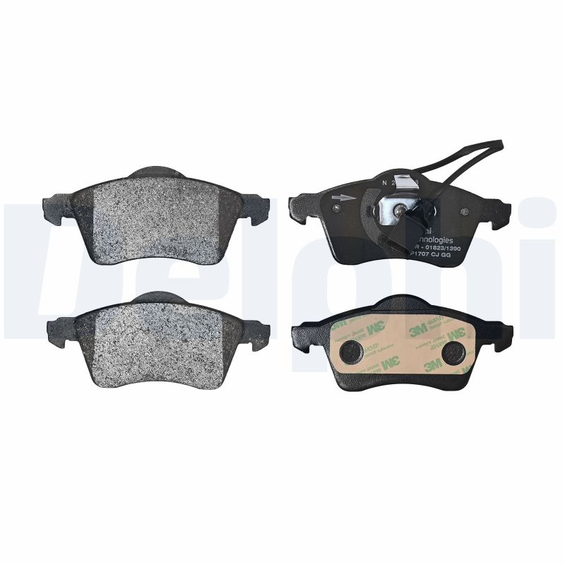 DELPHI Bremseklodser lp1707 for VW
