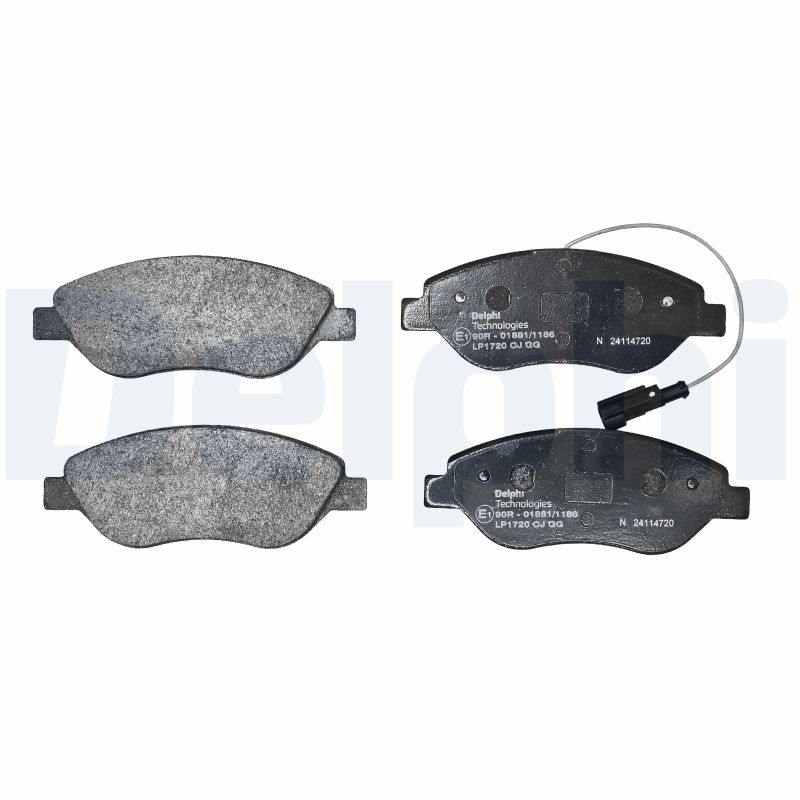 DELPHI Bremseklodser lp1720 for FIAT LANCIA