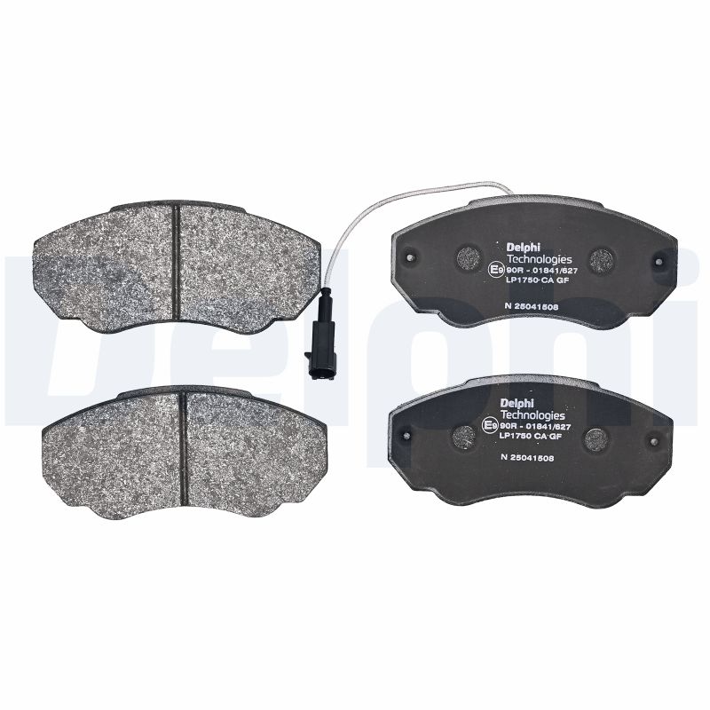 DELPHI Bremseklodser lp1750 for PEUGEOT FIAT