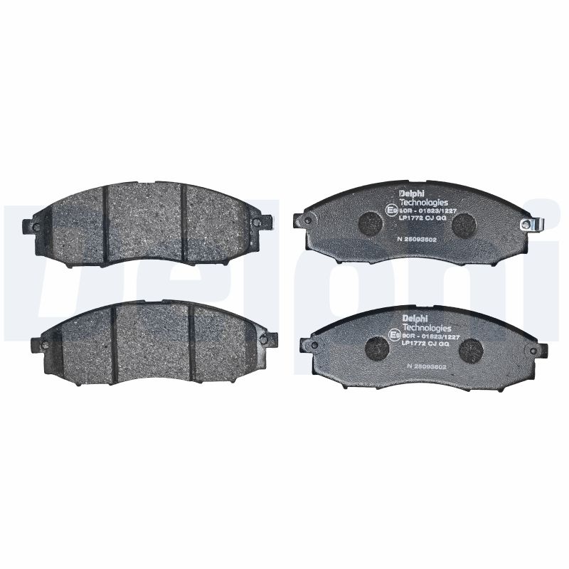 DELPHI Bremseklodser lp1772 for NISSAN