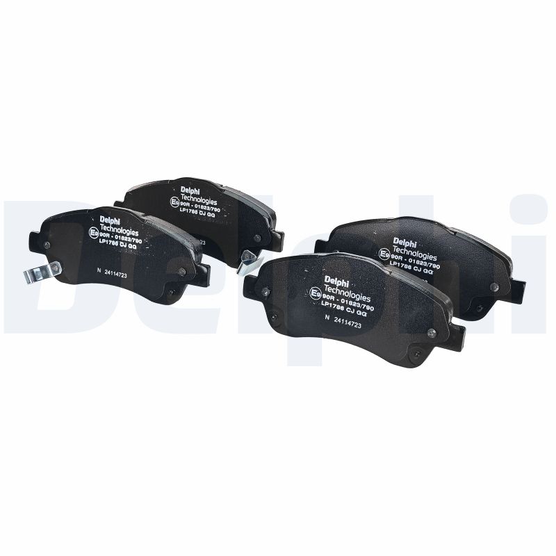 DELPHI Bremseklodser lp1786 for TOYOTA
