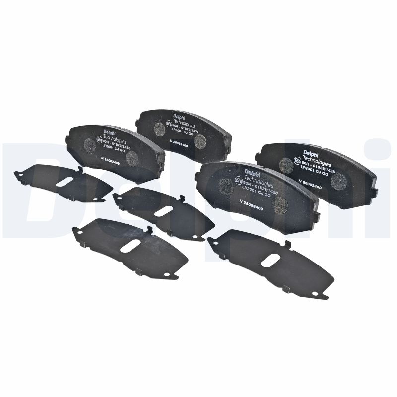 DELPHI Bremseklodser lp2001 for SUZUKI