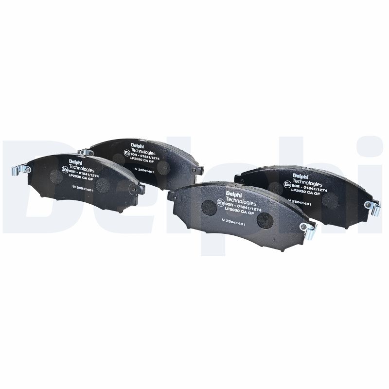 DELPHI Bremseklodser lp2030 for NISSAN INFINITI RENAULT
