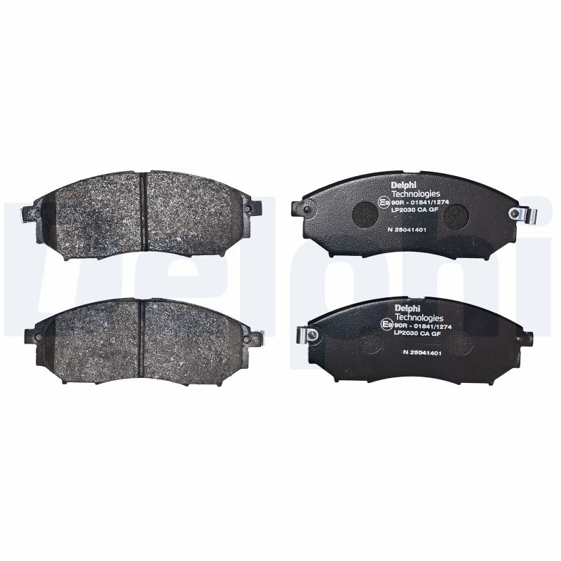 DELPHI Bremseklodser lp2030 for NISSAN INFINITI RENAULT
