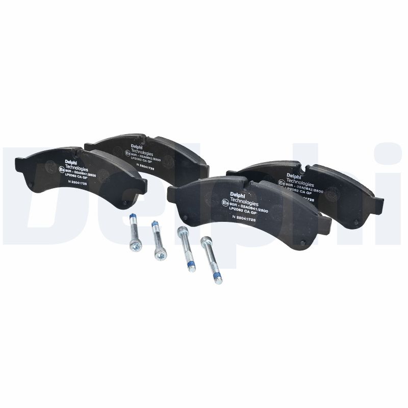 DELPHI Bremseklodser lp2063 for IVECO