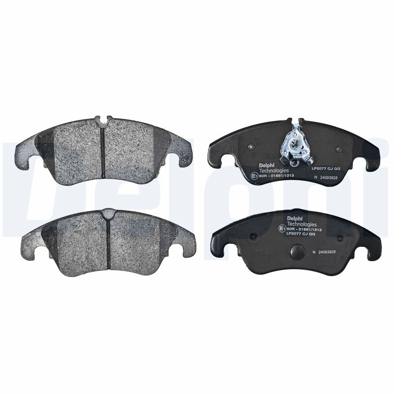 DELPHI Bremseklodser lp2077 for AUDI AUDI (FAW)