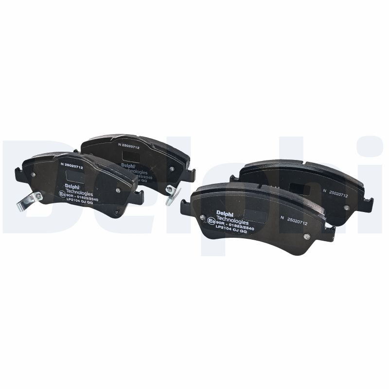 DELPHI Bremseklodser lp2104 for TOYOTA